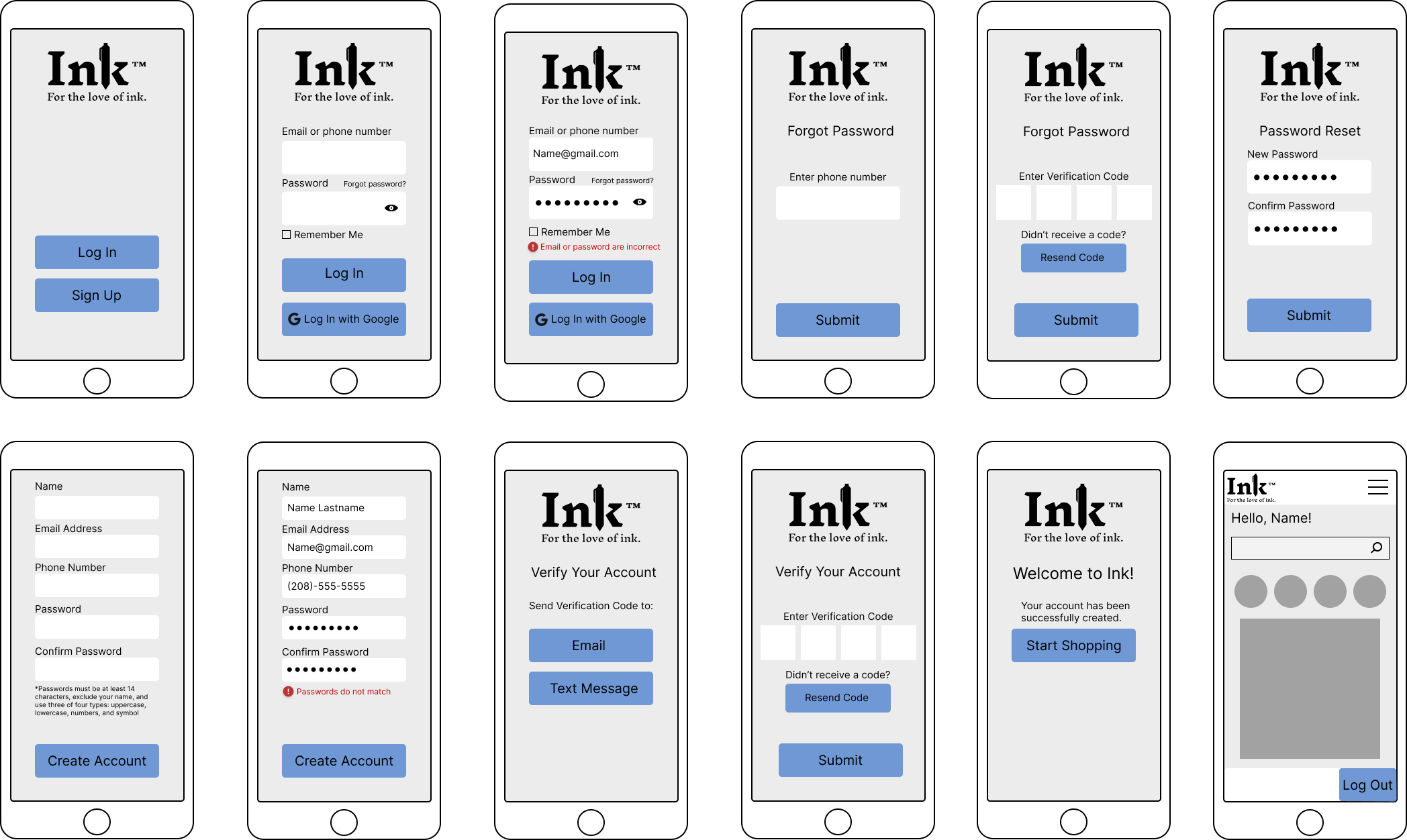 Individual designs